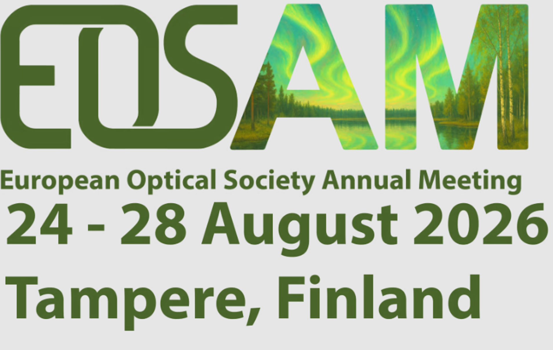 The European Optical Society Annual Meeting - EOSAM 2026